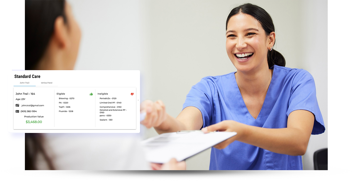 Dental practice management software - tab32